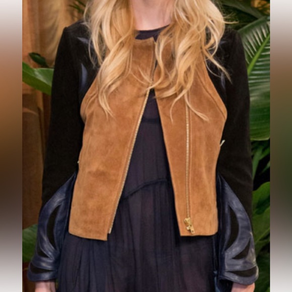 H&M Suede Leather Jacket Spring Collection 2014 - Picture 12 of 12